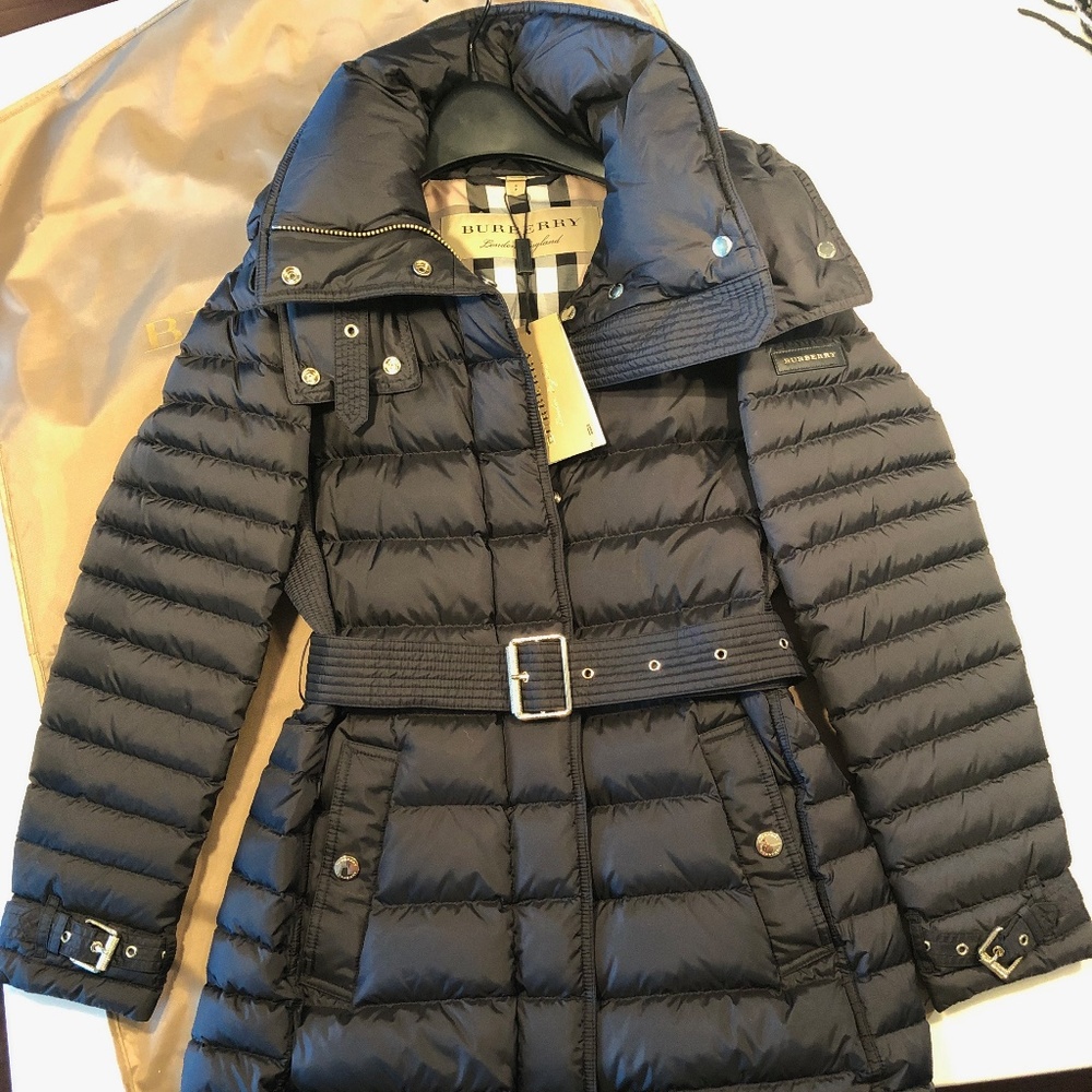 NWT Burberry Down Coat